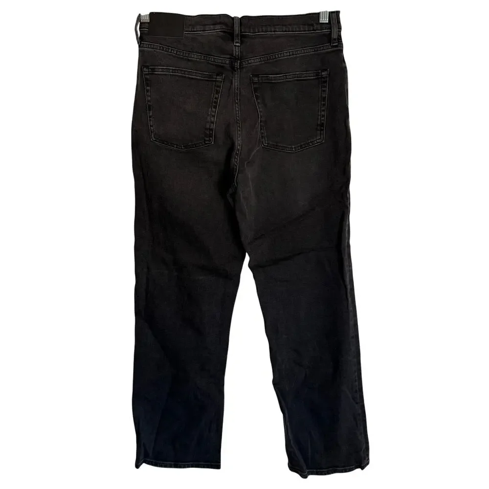 NEW Everlane Sz 29 The Cheeky Straight Jean‎ in Washed Black
